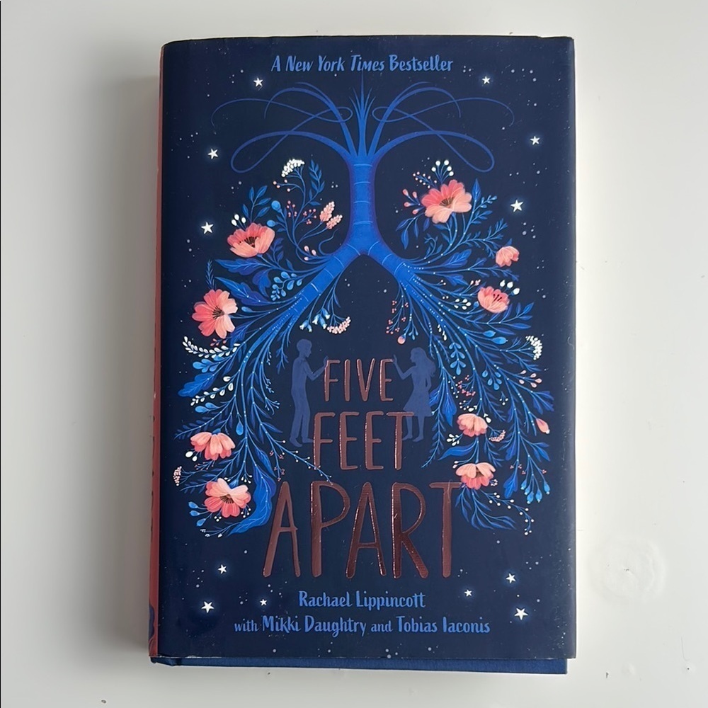 Five Feet Apart Hardcover Book by Rachel Lipincott cystic fibrosis bestseller